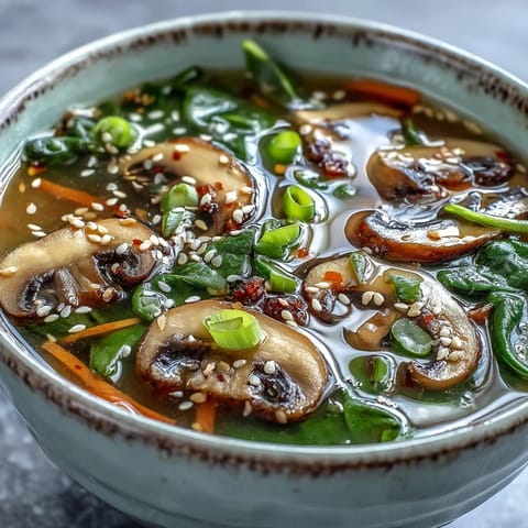 Miso Ginger Winter Soup