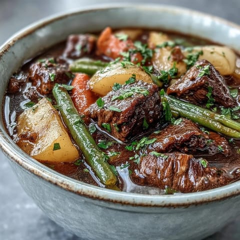 Hearty Beef and Vegetable Soup