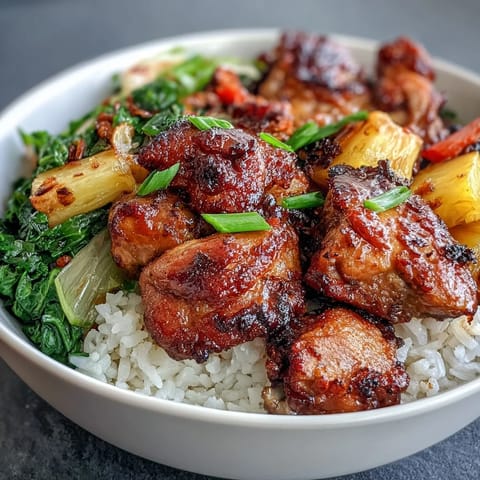 Teriyaki Chicken and Rice Bowl