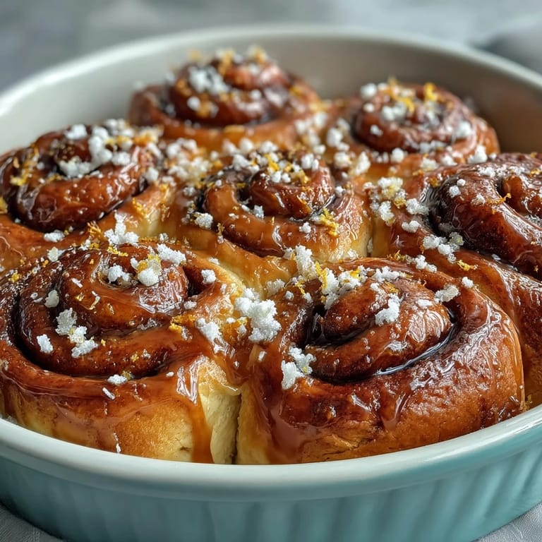 Make-ahead orange rolls with bright citrus flavor, ideal for a cozy morning gathering.